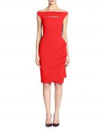 Chiara Boni La Petite Robe - Melania Short Off-The-Shoulder Dress at Saks Fifth Avenue